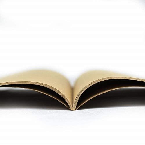 Notesbog A5 - bambus papir - 5 stk