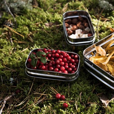 Snackboks i rustfrit stl