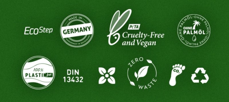 Vegansk trshampoo - til lyst hr - Pebermynte