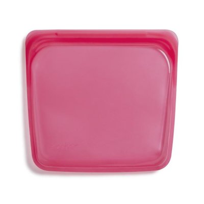 Stasher Bag silikone pose - Sandwich - Raspberry