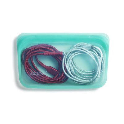 Stasher Bag silikone pose - Snack - Aqua