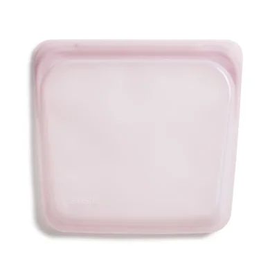 Stasher Bag silikone pose - Sandwich - Rose Quartz