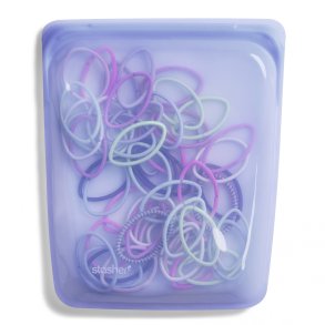 Stasher Back silicone bag - Large - Amethyst