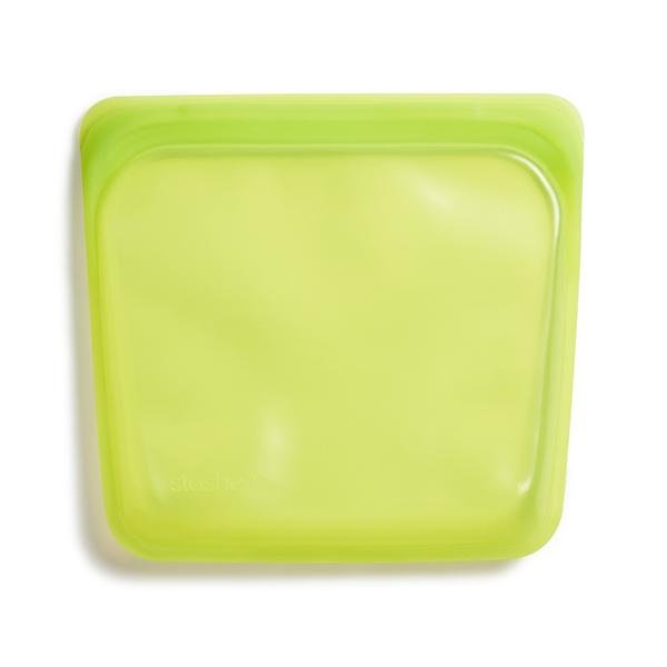 Stasher Bag silikone pose - Sandwich - Lime