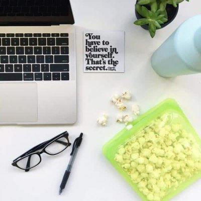 Stasher Bag silikone pose - Sandwich - Lime