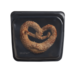 Stasher Back silicone bag - Sandwich - Obsedian