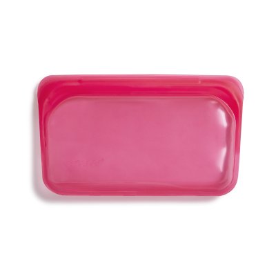 Stasher Bag silikone pose - Snack - Raspberry