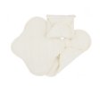 Fabric panty liners, Classic - Natural - 3 pcs