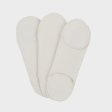 Cloth pads without snaps 3-pack - Natural - day pads
