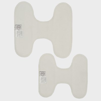 Stofbind uden trykknapper 3-pak - Natural - dagsbind