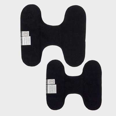 Stofbind uden trykknapper 3-pak - Black - dagsbind