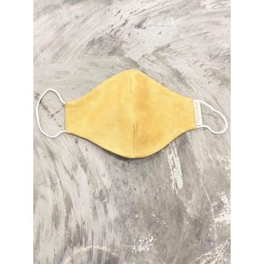 Fabric mask - Gold - upcycled textile - 1 pc.