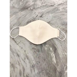 Fabric mask - Sand - upcycled textile - 1 pc.