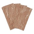 Stofservietter - Terracotta Wave - s�t med 4 stk.