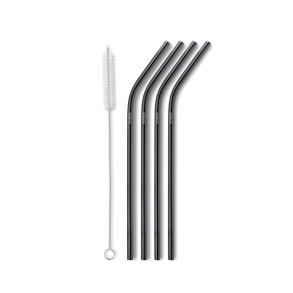 Sugerr i rustfrit stl - Drinking Straw - Black