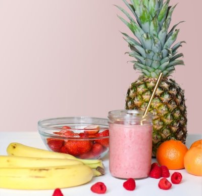 Sugerr i rustfrit stl - Smoothie Straw - Silver