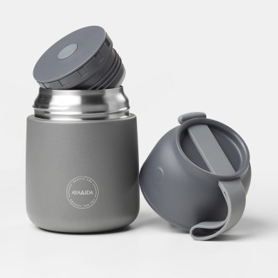 Food'ie termo madkasse - 500 ml - Dark Grey