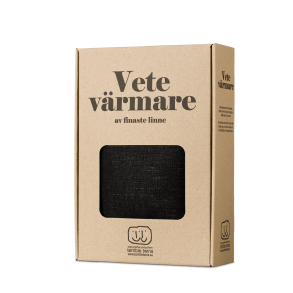 Heating pad with wheat kernels - Large - Black