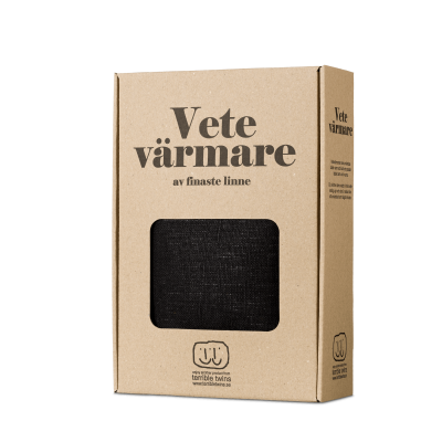Varmepude med hvedekerner - Large - Black