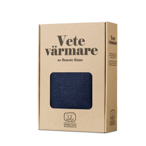 Heating pad with wheat kernels - Large - Navy Blue