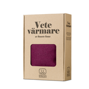 Heating pad with wheat kernels - Large - Purple