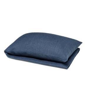 Eye pillow with wheat kernels - Navy Blue