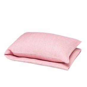 Eye pillow with wheat kernels - Pale Pink