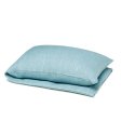Eye pillow with wheat kernels - Petrol