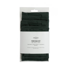 S�t med 3 Food Bags - S, M, L - Dark Green