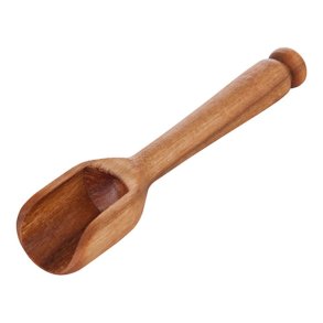 Salt spoon in cherry wood