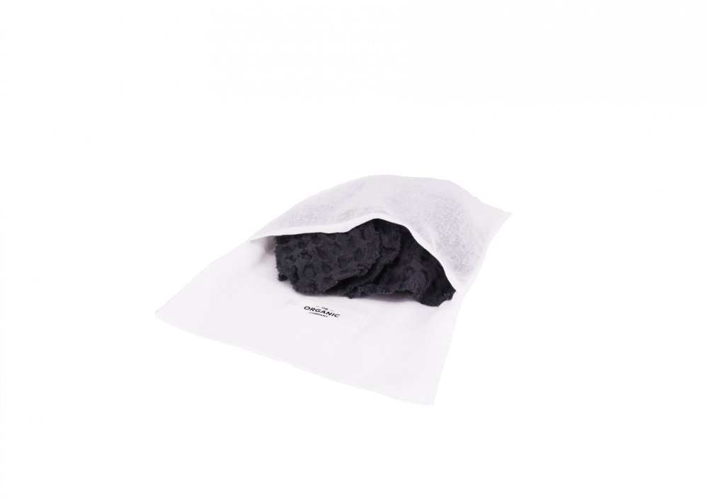 Vaskepose i kologisk bomuld - Small - Natural White