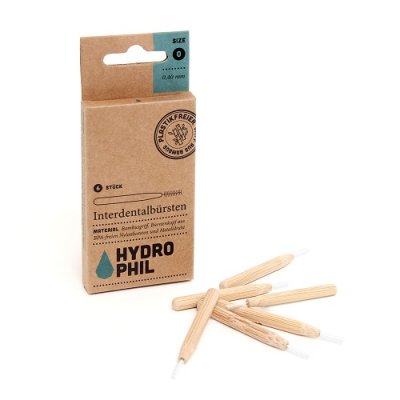 Interdentalbrste i bambus - Str. 0 - 0,4 mm.