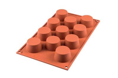 Genanvendelig bageform i platinsilikone - mini muffins