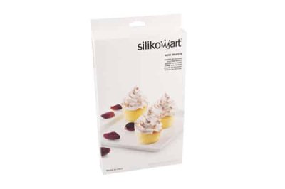 Genanvendelig bageform i platinsilikone - mini muffins