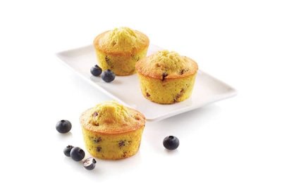 Genanvendelig bageform i silikone - Muffins