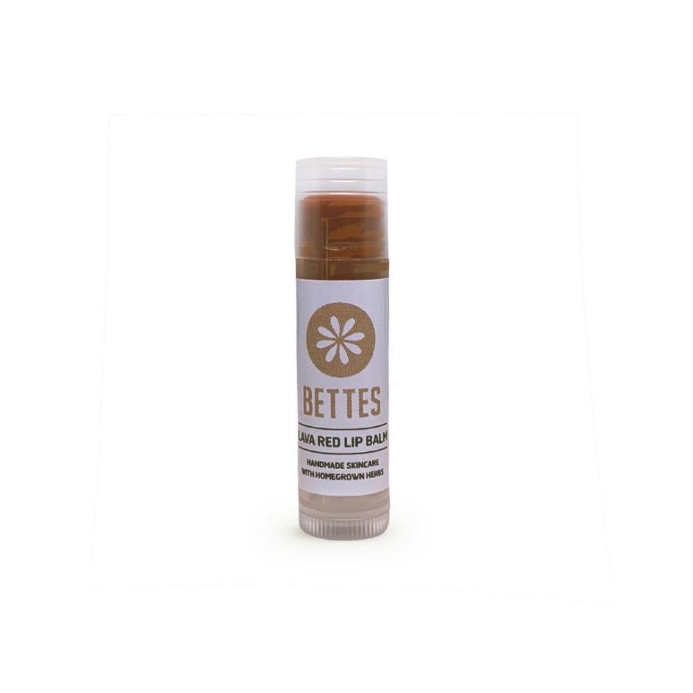Lava red lip balm - kologisk lbepomade med farve