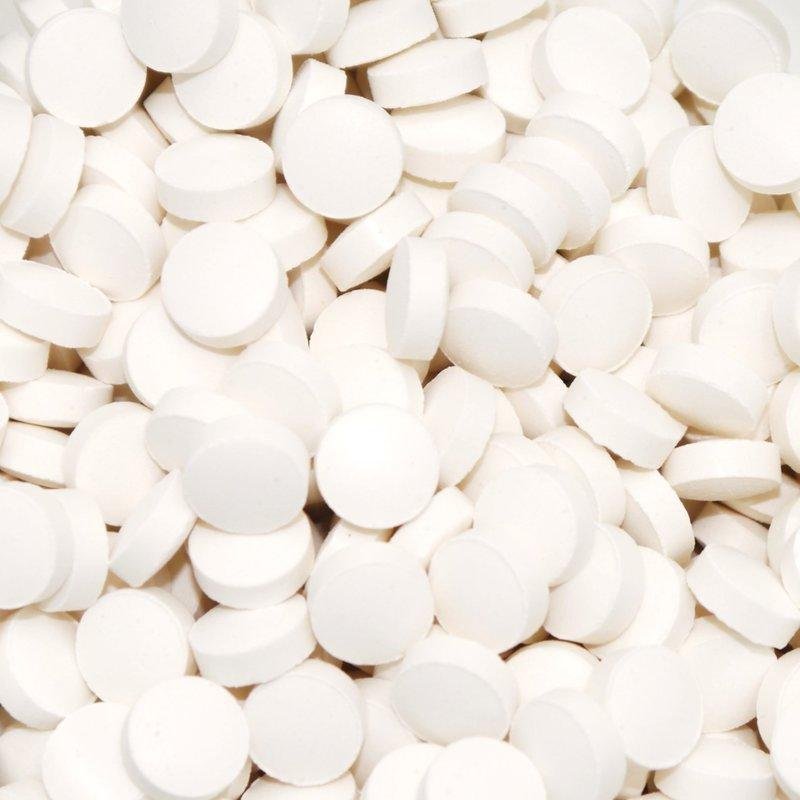 Tandpasta tabletter uden fluorid til brn