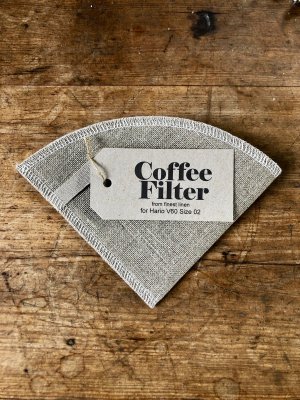 Genanvendeligt kaffefilter i hr til Hario V60 str. 2