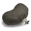 Kapok Zafu yogapude - halvm�ne - Deep Olive