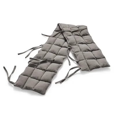 Kapok sengerand til babyseng - 60x120 cm - Dusted Brown
