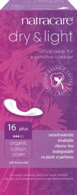 Inkontinensbind - Dry & Light Plus - 16 stk