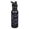 Klean Kanteen stainless steel drinking bottle - Black Camo - 532 ml