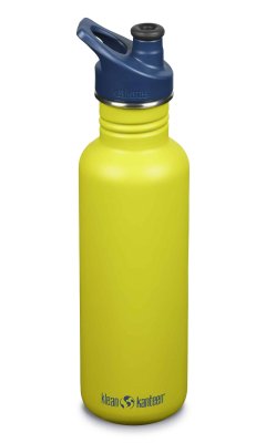 Klean Kanteen drikkedunk i rustfrit stl - 800 ml - Green Apple
