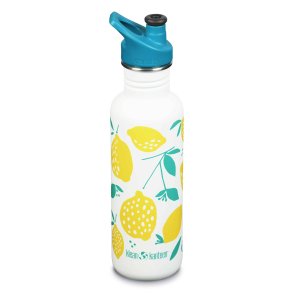 Klean Kanteen stainless steel drinking bottle - Lemons - 800 ml