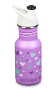 Trinkflasche f�r Kinder mit Sportverschluss - Orchid Hearts - 355 ml