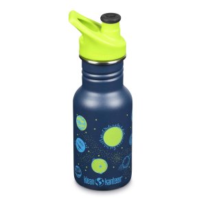 Drinking bottle for children with sports lid - Planets - 355 ml