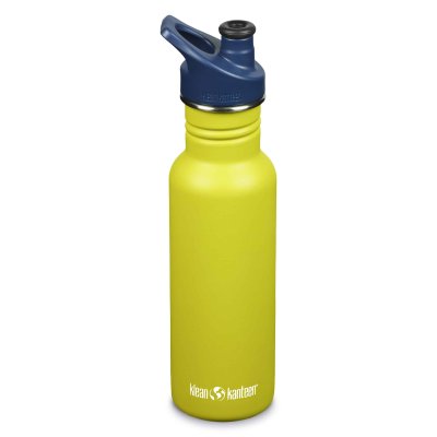 Klean Kanteen drikkedunk i rustfrit stl - Green Apple - 532 ml.