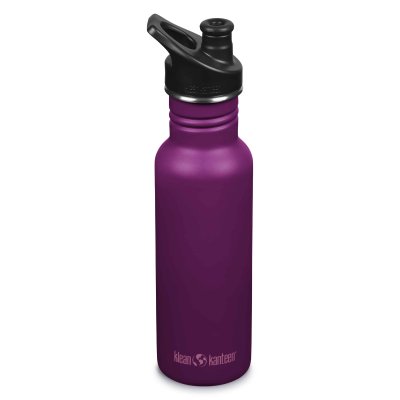 Klean Kanteen drikkedunk i rustfrit stl - Purple Potion - 532 ml.