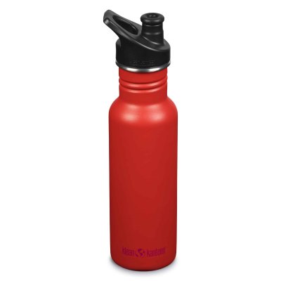 Klean Kanteen drikkedunk i rustfrit stl - 532 ml - Tiger Lilly