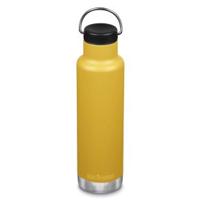 Stainless steel thermos drinking bottle - Marigold - 592 ml.